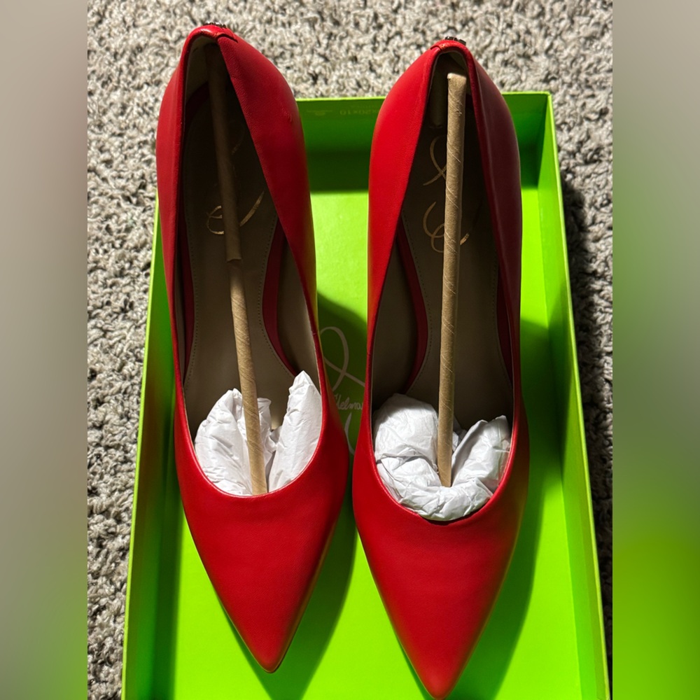 Sam Edelman Red Pumps - Picture 3 of 4